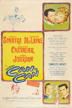Постер: (Канкан, 1960 - вся информация о фильме на FilmNavi.ru