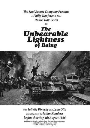 Постер: (Невыносимая легкость бытия, 1988 - вся информация о фильме на FilmNavi.ru