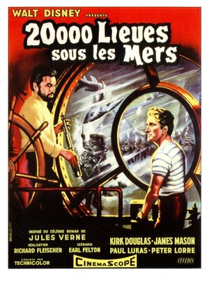 Постер: (20000 лье под водой, 1954 - вся информация о фильме на FilmNavi.ru
