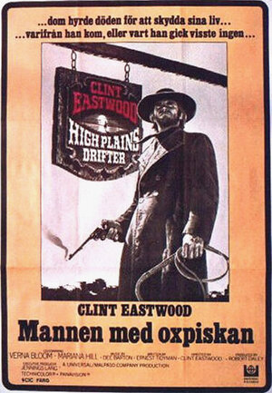 Постер: (Бродяга высокогорных равнин, 1973 - вся информация о фильме на FilmNavi.ru