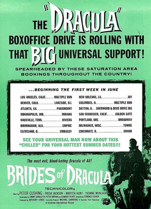 Постер: (Невесты Дракулы, 1960 - вся информация о фильме на FilmNavi.ru