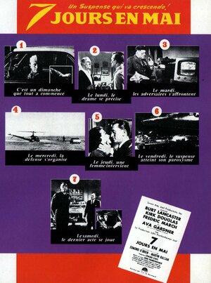 Постер: (Семь дней в мае, 1964 - вся информация о фильме на FilmNavi.ru