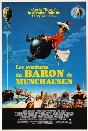 Постер: (Приключения барона Мюнхгаузена, 1988 - вся информация о фильме на FilmNavi.ru