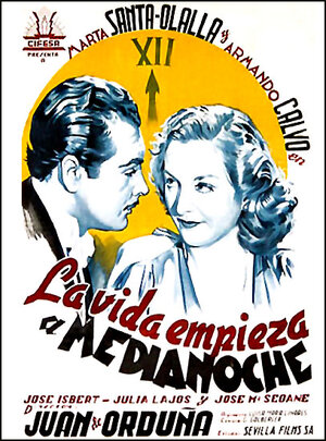 Постер: (La vida empieza a medianoche, 1944 - вся информация о фильме на FilmNavi.ru