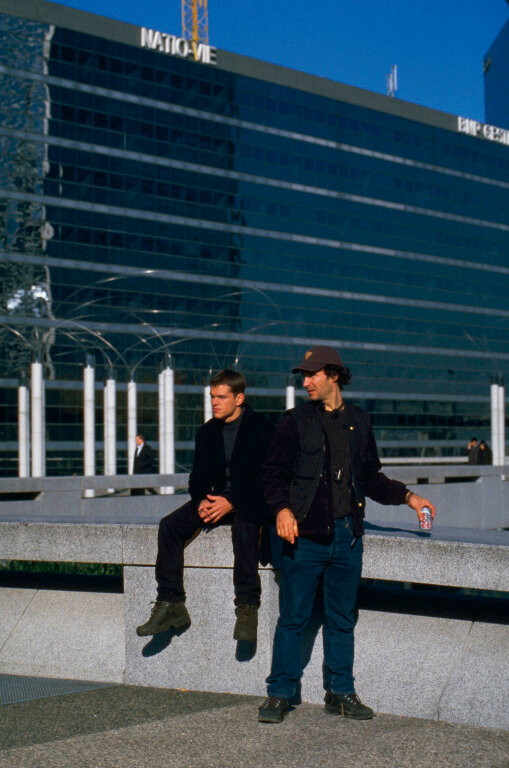 Фото: Идентификация Борна / Кадр со съемок фильма «Идентификация Борна ...