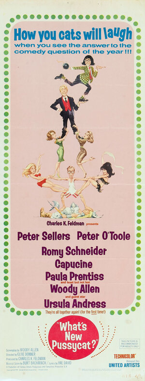 Постер: (Что нового, кошечка?, 1965 - вся информация о фильме на FilmNavi.ru