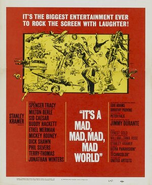 Постер: (Это безумный, безумный, безумный, безумный мир, 1963 - вся информация о фильме на FilmNavi.ru