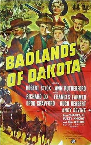 Постер: (Badlands of Dakota, 1941 - вся информация о фильме на FilmNavi.ru