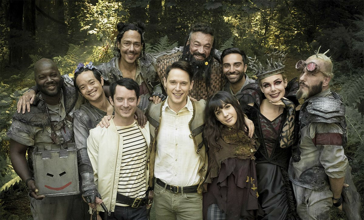 Фото: Детективное агентство Дирка Джентли / Кадр со съемок сериала ...