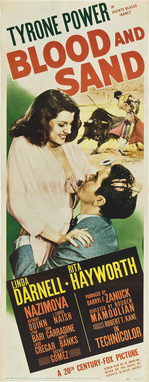 Постер: (Кровь и песок, 1941 - вся информация о фильме на FilmNavi.ru