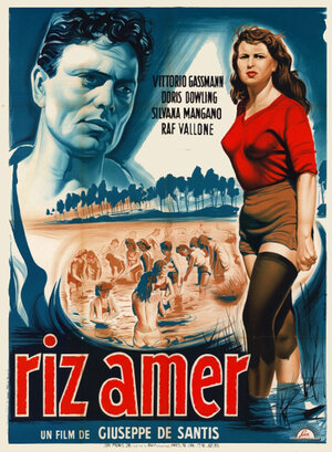 Постер: (Горький рис, 1949 - вся информация о фильме на FilmNavi.ru