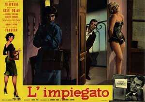 Постер: (Служащий, 1960 - вся информация о фильме на FilmNavi.ru