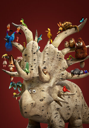 Постер: (Хороший динозавр, 2015 - вся информация о мультфильме на FilmNavi.ru