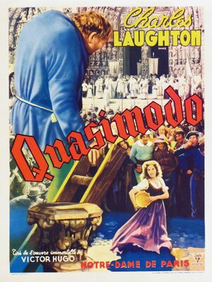 Постер: (Горбун Собора Парижской Богоматери, 1939 - вся информация о фильме на FilmNavi.ru