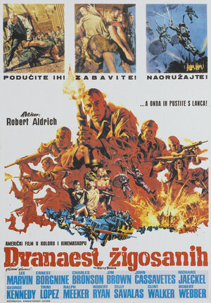 Постер: (Грязная дюжина, 1967 - вся информация о фильме на FilmNavi.ru