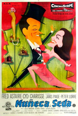 Постер: (Шелковые чулки, 1957 - вся информация о фильме на FilmNavi.ru