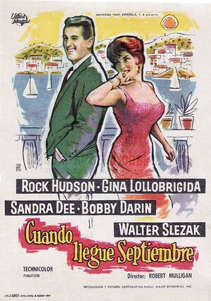 Постер: (Приходи в сентябре, 1961 - вся информация о фильме на FilmNavi.ru