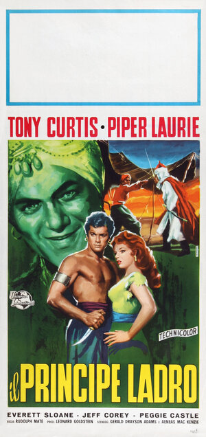 Постер: (Принц, который был вором, 1951 - вся информация о фильме на FilmNavi.ru