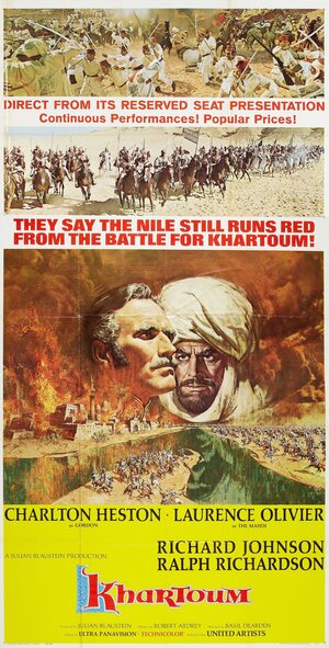 Постер: (Хартум, 1966 - вся информация о фильме на FilmNavi.ru