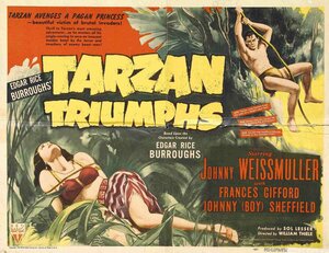 Постер: (Триумф Тарзана, 1943 - вся информация о фильме на FilmNavi.ru