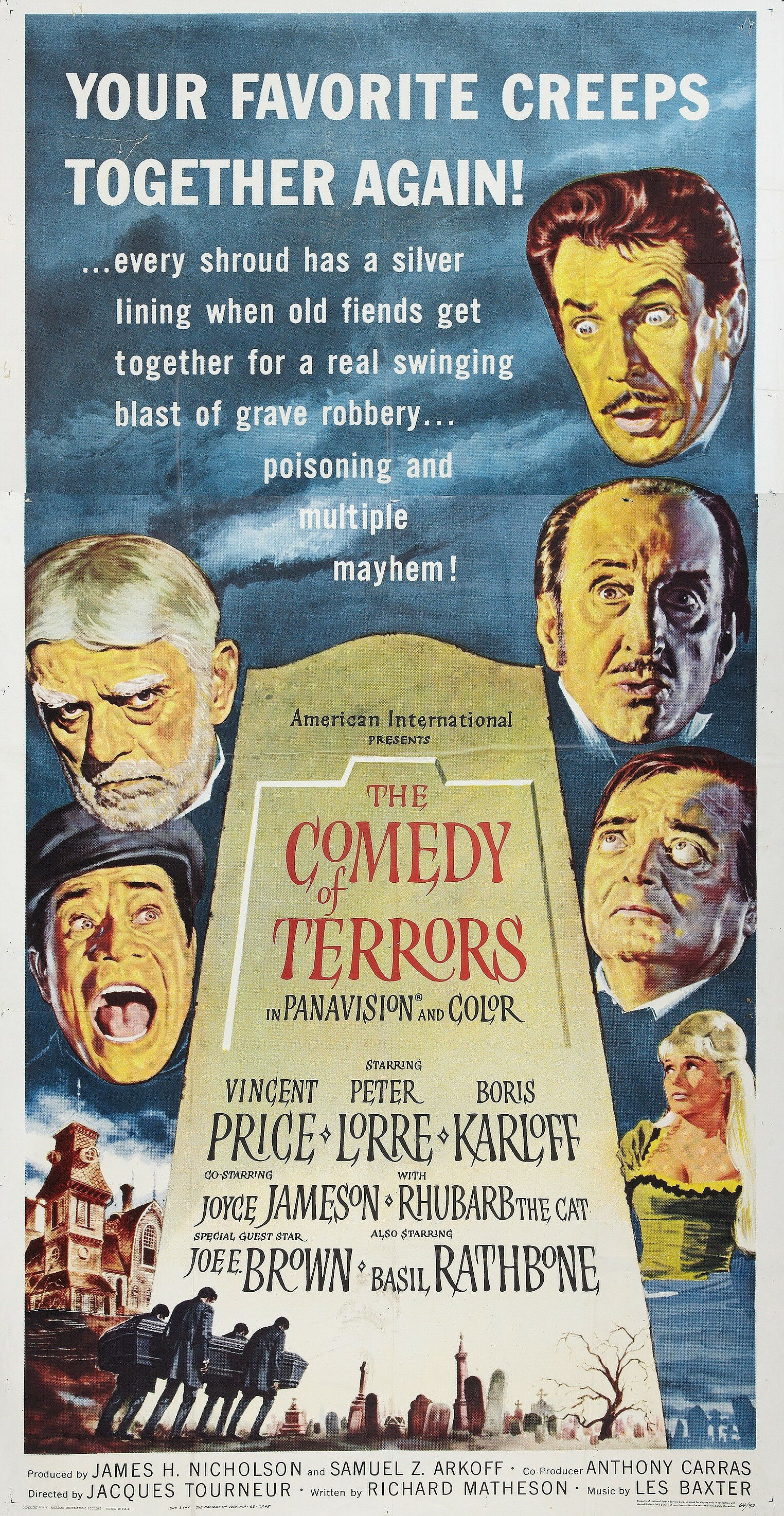 Постеры: Комедия ужасов / Постер фильма «Комедия ужасов» (1963) #1907445
