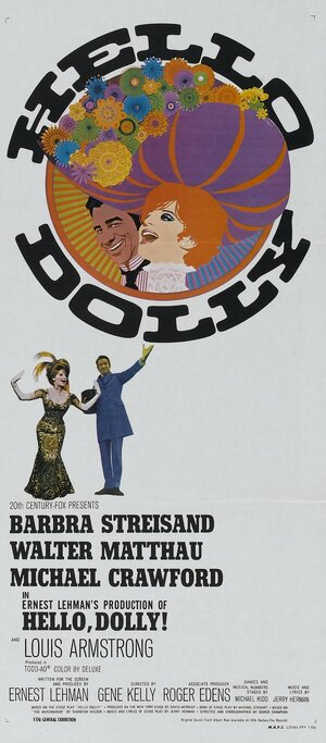 Постер: (Хеллоу, Долли!, 1969 - вся информация о фильме на FilmNavi.ru