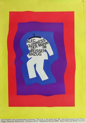 Постер: (Человек в белом костюме, 1951 - вся информация о фильме на FilmNavi.ru