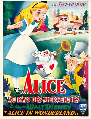 Постер: (Алиса в Стране Чудес, 1951 - вся информация о мультфильме на FilmNavi.ru