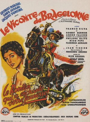 Постер: (Виконт Де Бражелон, 1954 - вся информация о фильме на FilmNavi.ru