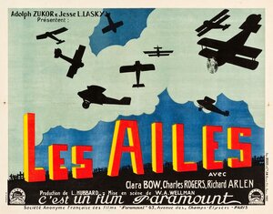 Постер: (Крылья, 1927 - вся информация о фильме на FilmNavi.ru