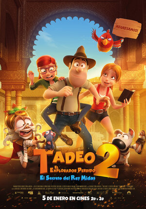 Постер: (Тэд-путешественник и тайна царя Мидаса, 2017 - вся информация о мультфильме на FilmNavi.ru