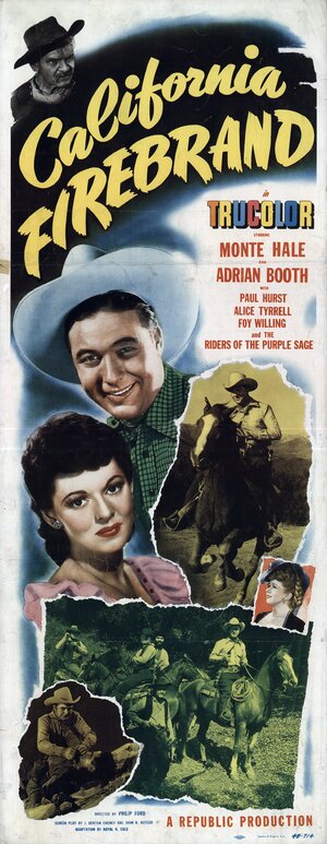 Постер: (California Firebrand, 1948 - вся информация о фильме на FilmNavi.ru