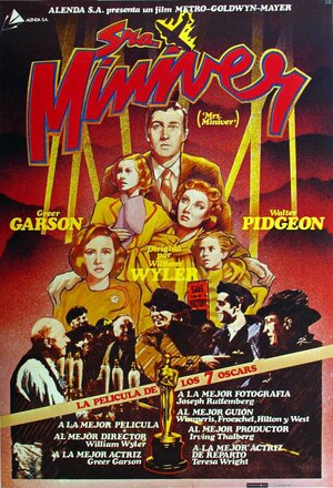 Постер: (Миссис Минивер, 1942 - вся информация о фильме на FilmNavi.ru