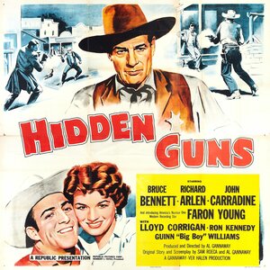 Постер: (Спрятанные револьверы, 1956 - вся информация о фильме на FilmNavi.ru