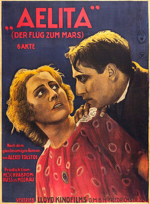 Постер: (Аэлита, 1924 - вся информация о фильме на FilmNavi.ru
