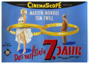 Постер: (Зуд седьмого года, 1955 - вся информация о фильме на FilmNavi.ru