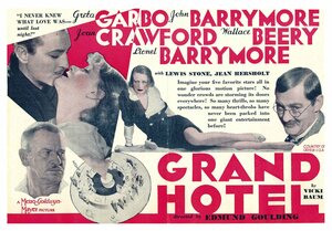 Постер: (Гранд Отель, 1932 - вся информация о фильме на FilmNavi.ru
