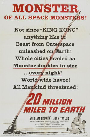 Постер: (20 миллионов миль от Земли, 1957 - вся информация о фильме на FilmNavi.ru