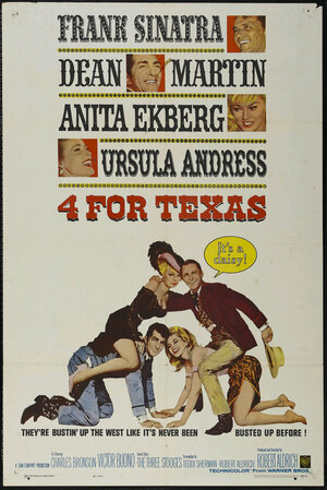 Постер: (Четверо из Техаса, 1963 - вся информация о фильме на FilmNavi.ru