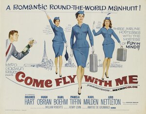 Постер: (Come Fly with Me, 1963 - вся информация о фильме на FilmNavi.ru