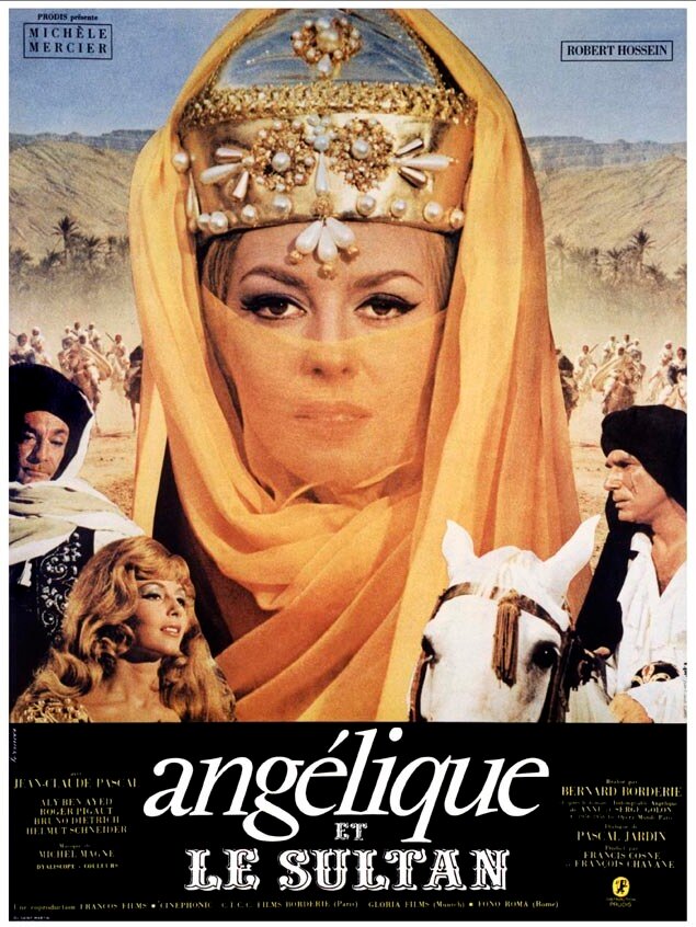 Постеры: Анжелика и султан / Постер фильма «Анжелика и султан» (1968 ...
