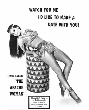 Постер: (Женщина из племени апачей, 1955 - вся информация о фильме на FilmNavi.ru