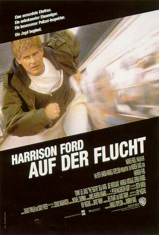 Постеры: Беглец / Постер фильма «Беглец» (1993) #36846