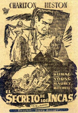 Постер: (Тайна Инков, 1954 - вся информация о фильме на FilmNavi.ru