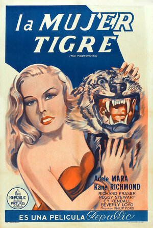 Постер: (The Tiger Woman, 1945 - вся информация о фильме на FilmNavi.ru