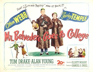 Постер: (Мистер Бельведер едет в колледж, 1949 - вся информация о фильме на FilmNavi.ru