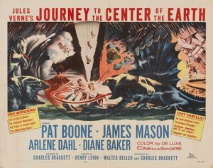 Постер: (Путешествие к центру Земли, 1959 - вся информация о фильме на FilmNavi.ru