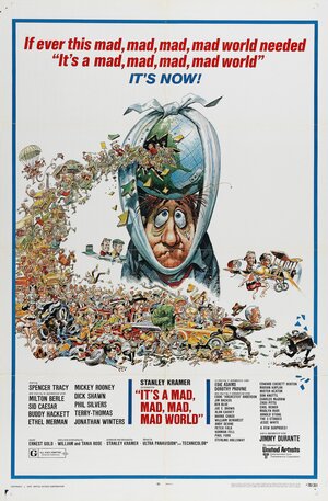 Постер: (Это безумный, безумный, безумный, безумный мир, 1963 - вся информация о фильме на FilmNavi.ru