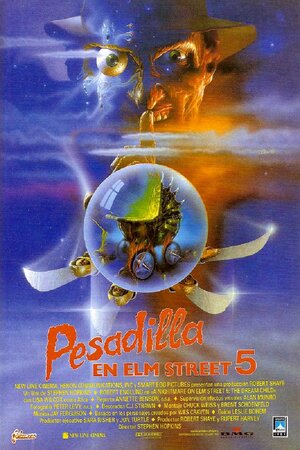 Постер: (Кошмар на улице Вязов 5: Дитя сна, 1989 - вся информация о фильме на FilmNavi.ru