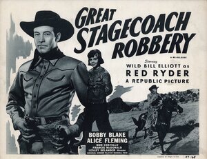 Постер: (The Great Stagecoach Robbery, 1945 - вся информация о фильме на FilmNavi.ru